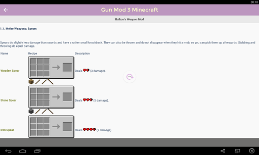 Gun Mod Mcpe Craft Guide