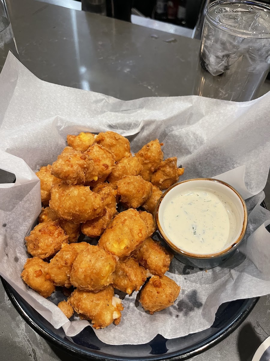 GF cheese curds