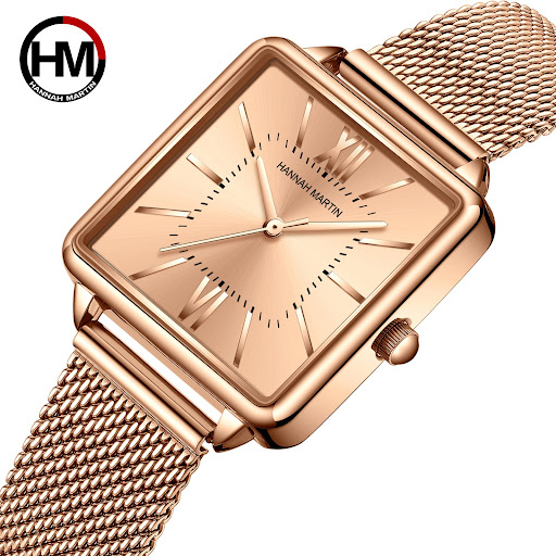 Title 7, Square student quartz ladies watch