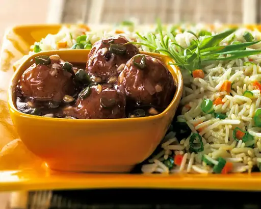 Veg. Manchurian Rice