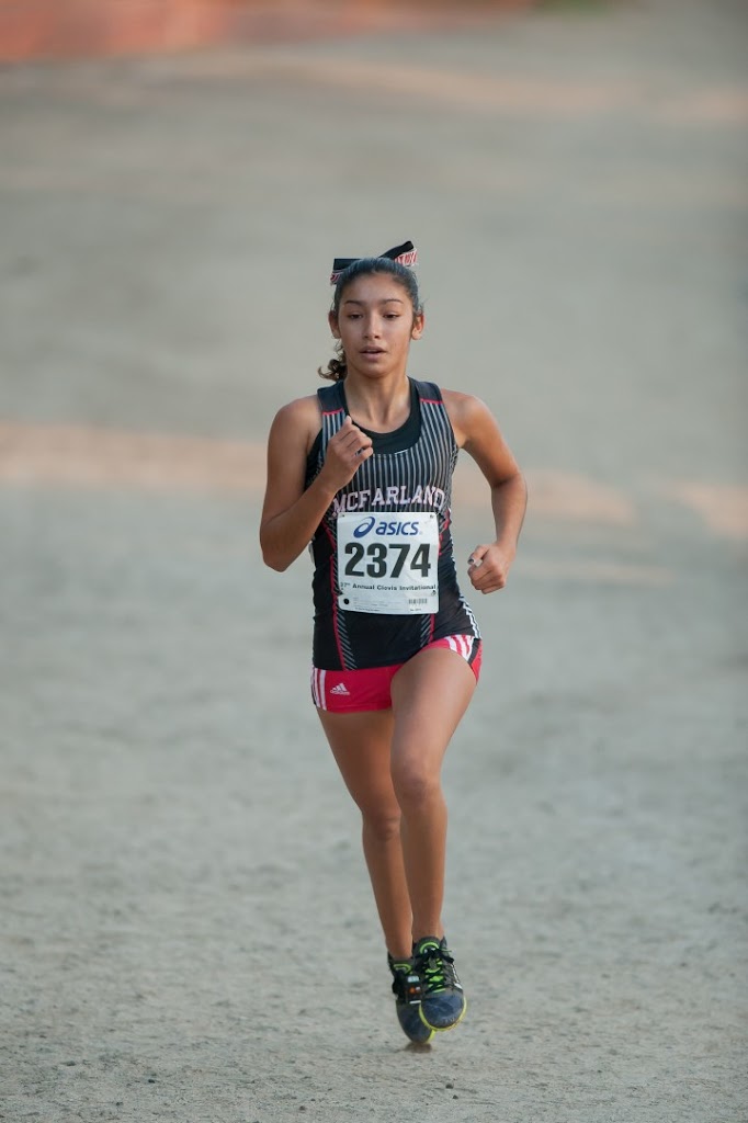 Southern California Community College Cross Country Championships - Videos  - Gabrielle De La Rosa of Santiago Canyon College 8th Place Women's 5K Race  - Southern California Community College Cross Country Championships 2016 -  DyeStatCAL