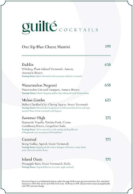 Guilte menu 4