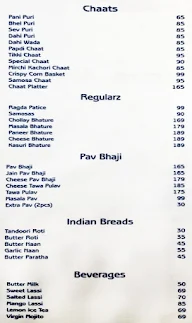 Kailash Parbat, Phoenix Market City menu 1