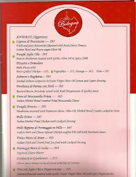 Bologna Italian Restaurant menu 2