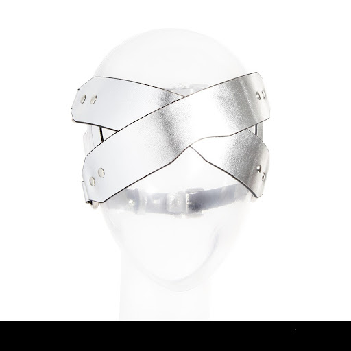 Title 7, Cowhide eye mask with binding for training blin...