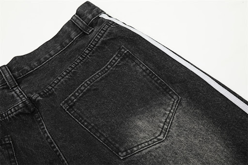 Title 2, Mens Fashion Ripped Cool Straight Jeans, Comfo...