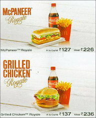 McDonald's, McDelivery menu 4