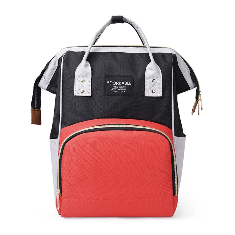 Korean Version Mom Bag Backpack Multi-functional Large Capacity Stylish and Practical for Mothers and Families On The Go