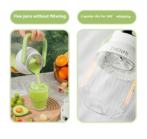 Title 6, Portable Juicer Small Household Enjoy Fresh and...