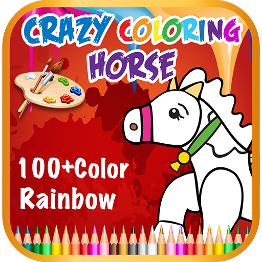 Crazy Coloring Horse 教育 App LOGO-APP開箱王