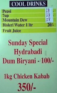 Biryani Paradise menu 1