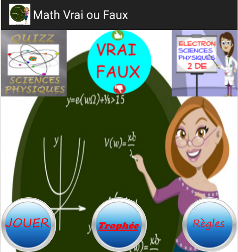 Quiz Math Vrai ou Faux