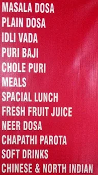 Hotel Indraprastha menu 4