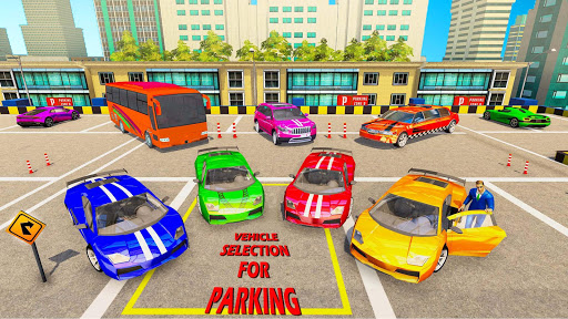 Shopping Mall Smart Taxi Car Parking Game