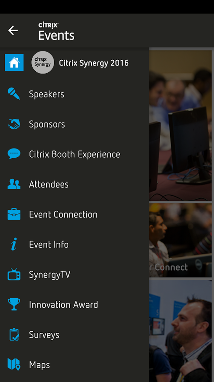 Citrix Events 2016 Screen 3