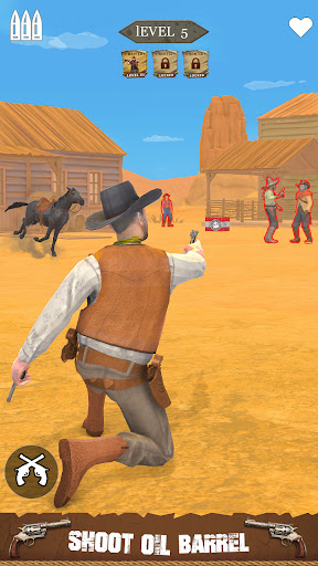 Screenshot West Shooting Cowboy Games