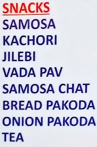 Samosa Corner menu 1