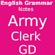 Download Army Clerk GD अंग्रेज़ी व्याकरण  Notes For PC Windows and Mac 1.0