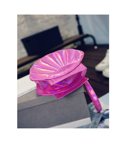 Title 6, Laser Sweet Shell Chain Shoulder Bag Clutch Bag...