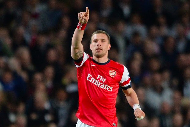 Lukas Podolski quitte le club de Thomas Vermaelen