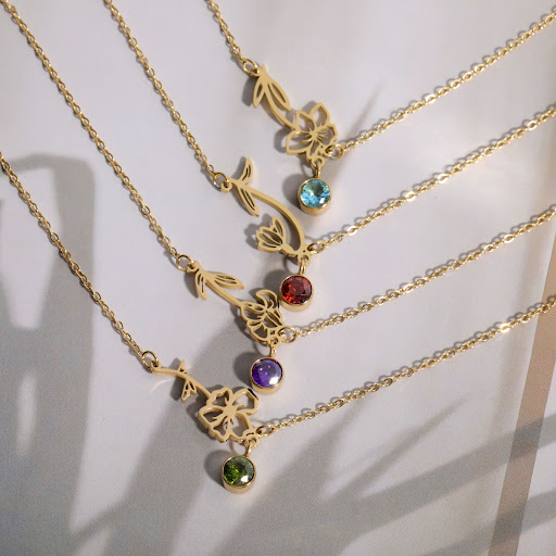 Title 7, Hollow Three-dimensional December Flower Bracel...