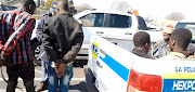 Police arrest suspected zama zamas near Kagiso.