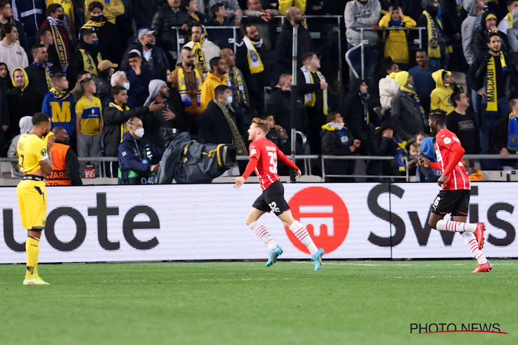 🎥 Le but de Yorbe Vertessen face au Maccabi Tel Aviv