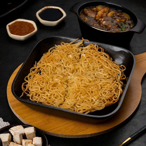 Chicken Pan Fried Noodles