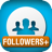 Followers+ for Twitter mobile app icon