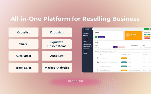 Closo Bot: Automating Crosslisting, Sharing, and Offering