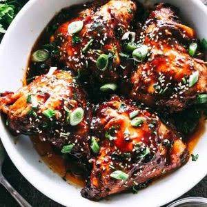 Instant Pot Honey Garlic Chicken Thighs