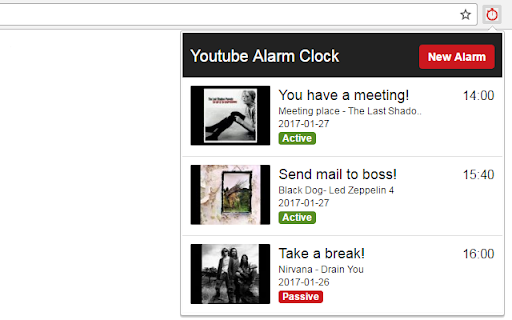 Youtube Alarm Clock