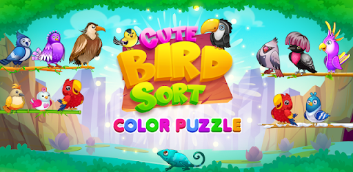 Cute Bird Sort : Color Puzzle