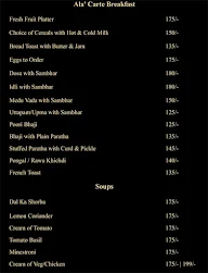 Cafe' De Extension menu 1