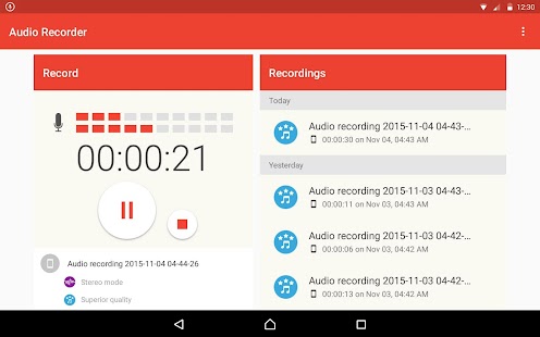 Audio Recorder