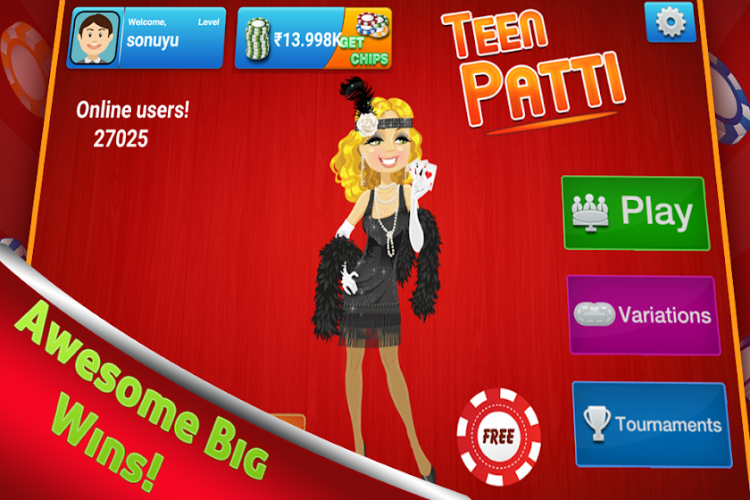 Teen Patti by BL Games Screen 1
