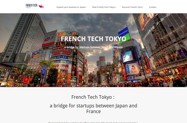 french tech tokyo website builder responsive