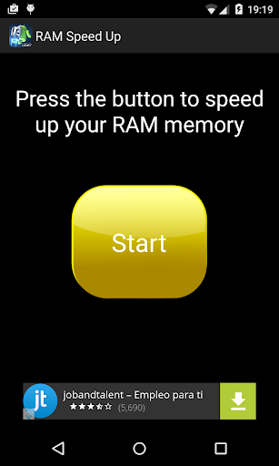 RAM Memory Speed Up 2016