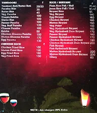 Hotel Trishna menu 3