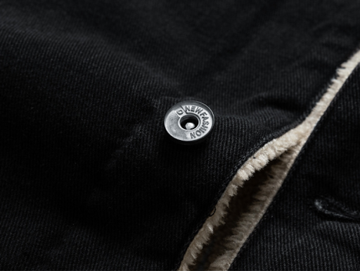 Title 3, Mens Mid-length Denim Jacket Plus Fleece Warm ...