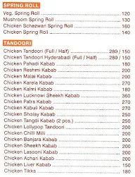 Jyoti Bar & Restaurant menu 1