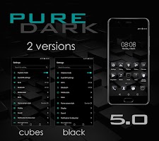 [EMUI5/8/9]PureDark 5.0 Theme Screenshot