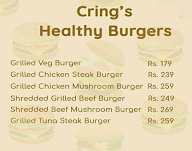 Cring Burger menu 2