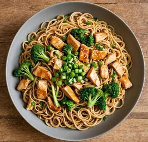 Chicken Hong Kong Noodles