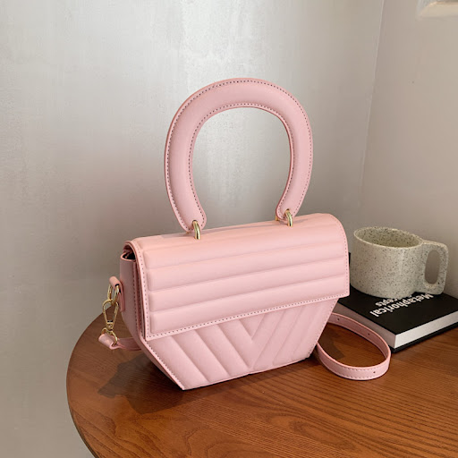 Title 2, Trendy Fashion Folded Crossbody Bag Stripes Car...
