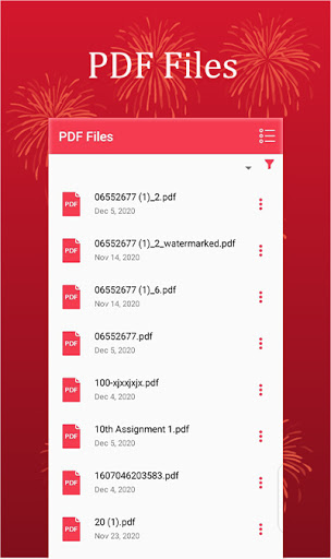 Screenshot PDF Reader,Viewer for Android