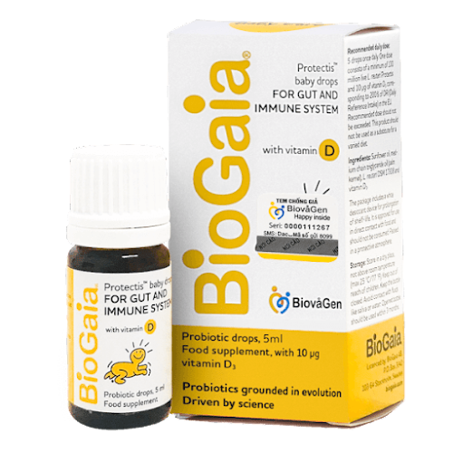 Men vi sinh BioGaia ProTectis vitamin D3 (5ml)