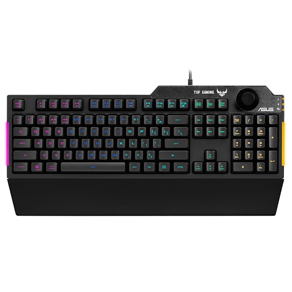 [Mã Elmall6 Giảm 6% Đơn 300K] Bàn Phím Chơi Game Asus Tuf Gaming K1 Chống Nước Tràn Rgb - Hàng Chính Hãng