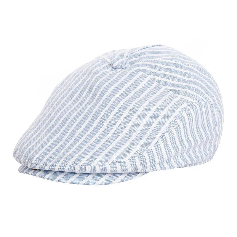 Zonnehoed Lente Herfst En Winter Wollen Baby Gestreept