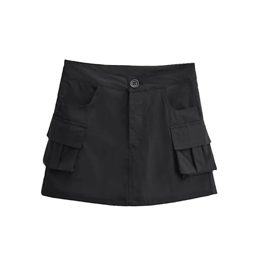Title 3, Vintage High-Waisted Tooling Skirt a stylish an...